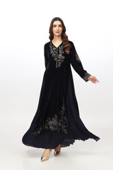 1 Piece Velvet Embroidered Shirt (AV0005)